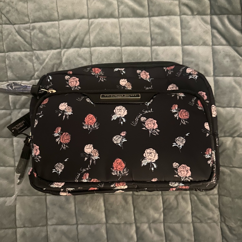 Victoria’s Secret floral makeup bag